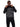 Faux Leather Jacket Black - Black Hoodie For Men | GK Classic Hoodie