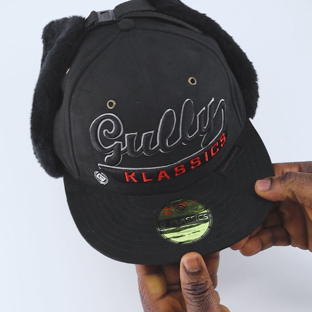 Gully Klassics Suede Winter Cap | Baseball cap with pocket | Gully Klassics USA