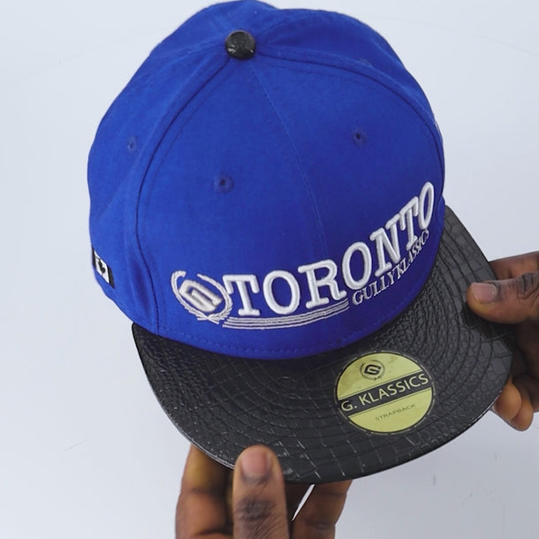 Gully Klassics Black Royal Toronto Cap | Authentic Canadian Streetwear